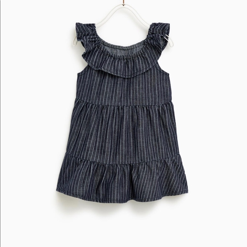 Zara Baby Girl Denim Dress